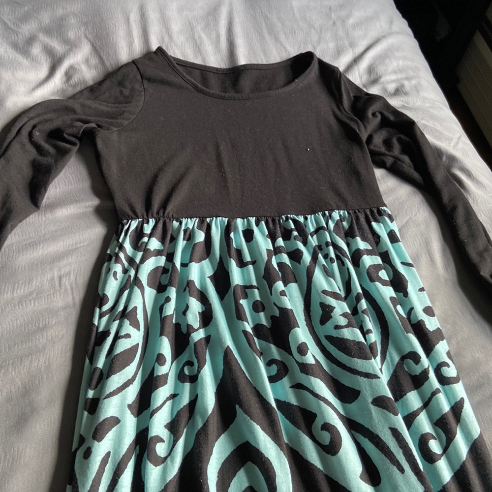 Girls long dress w pockets